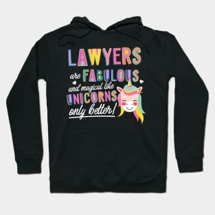 Lawyers are like Unicorns Gift Idea Hoodie